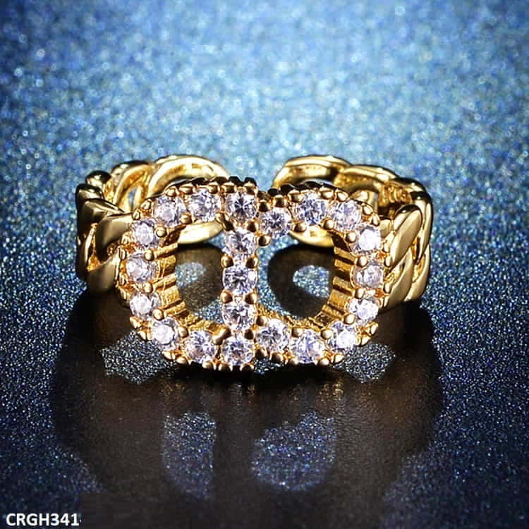 Eight Calli Ring Adjustable