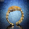 Eight Calli Ring Adjustable
