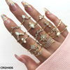 *Star* Zigzag 17 Midi Rings