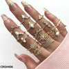 *Star* Zigzag 17 Midi Rings