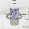 Rectangle Shape Ring