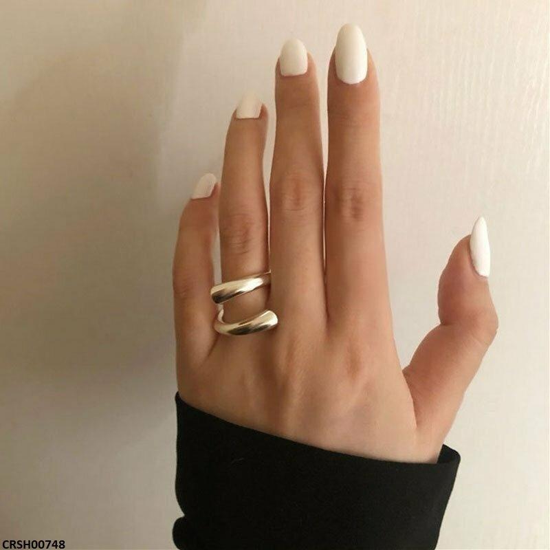Wrap Silver Ring Adjustable