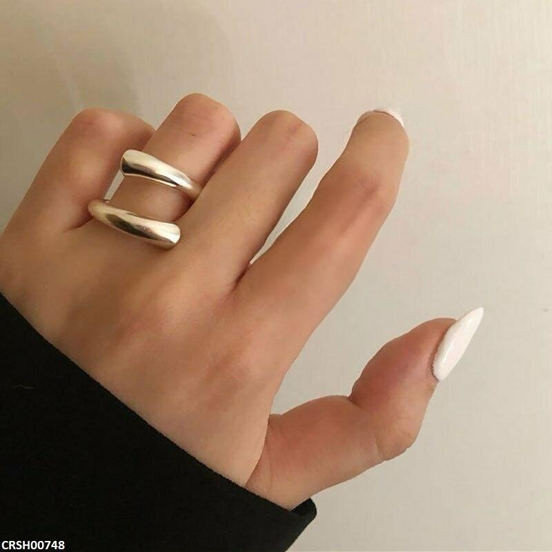 Wrap Silver Ring Adjustable