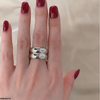 Plain Double Round Ring