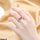 Link Chain Square Ring