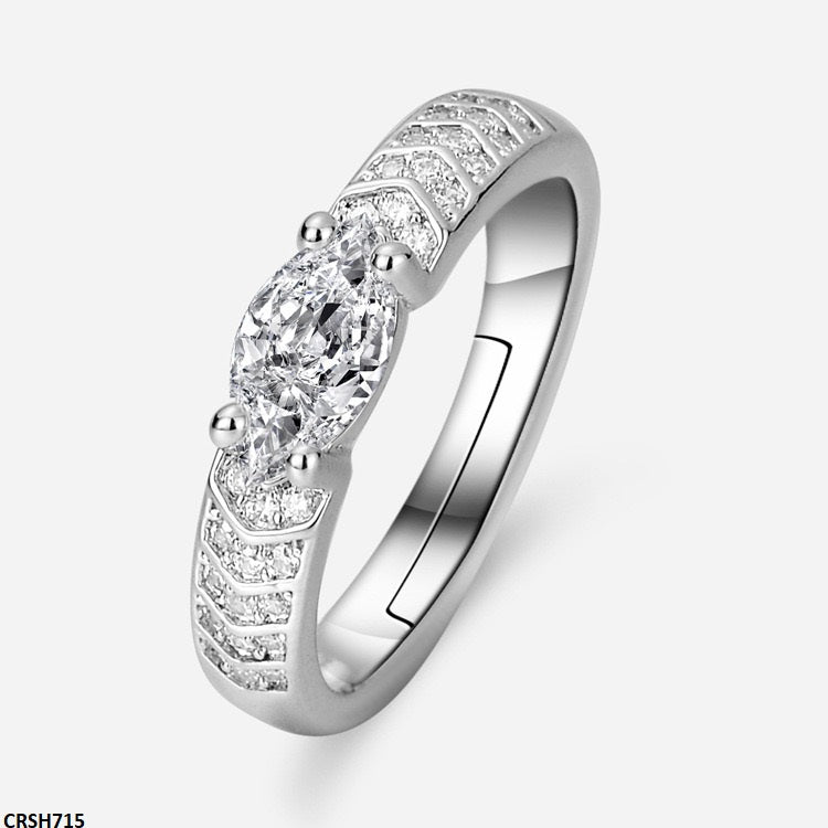 Tear Stone Ring Adjustable