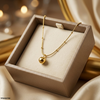 Stainless Steel Round Ball Pendant