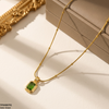 Stainless Steel Square Pendant