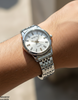 Round Stone Dial Women's Watch