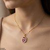 Stainless Steel Flower Pendant