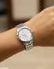 Double Round Dial Women's Watch