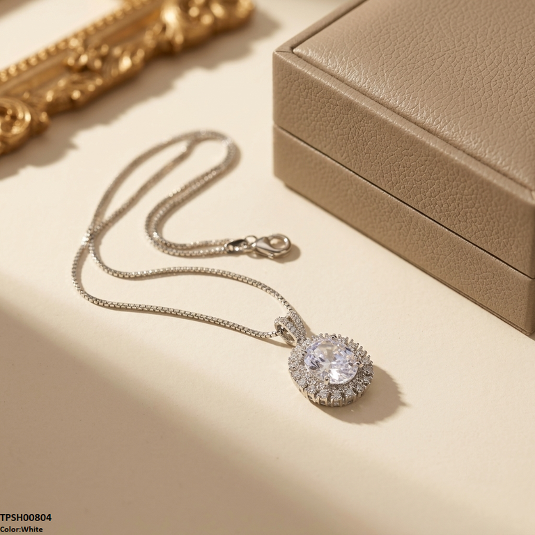 Oval Drop Pendant