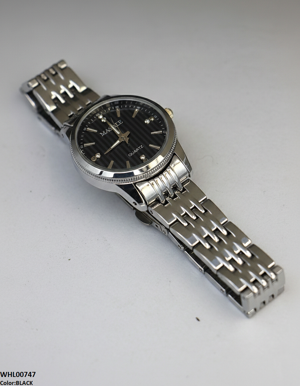 Round Stone Dial Women's Watch