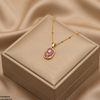 Stainless Steel Flower Pendant