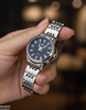 Round Stone Dial Women's Watch
