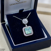 Flower Square Pendant