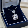 Flower Square Pendant