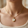 Stainless Steel Oval Pendant