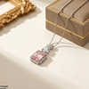 Square Flower Pendant