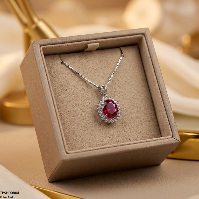 Oval Drop Pendant