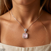 Flower Square Pendant