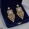 Square Tear Drop Earrings