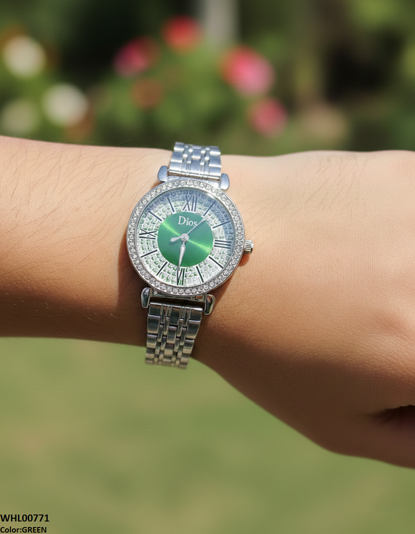Round Dial Women's Watch