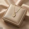 Stainless Steel Flower Pendant