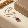 Oval Drop Pendant