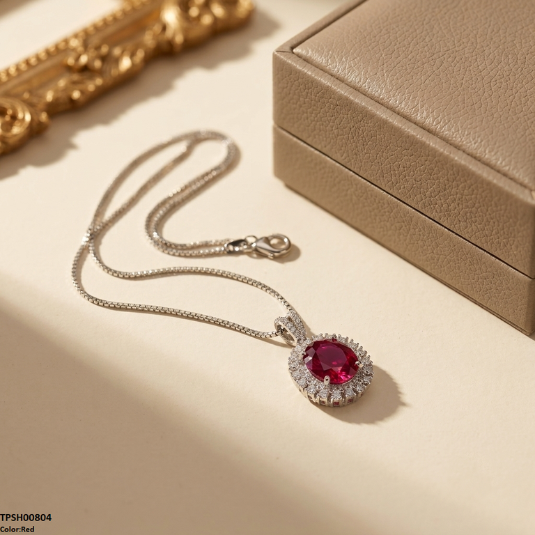 Oval Drop Pendant