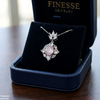 Oval Heart Stone Pendant