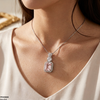 Square Flower Pendant