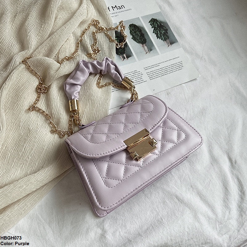 Foreign Style Rhombus Chain Bag