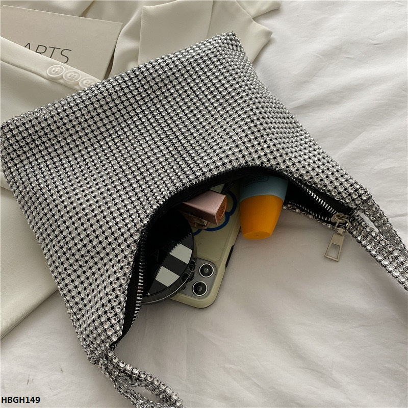 Rhinestones Clutch Bag