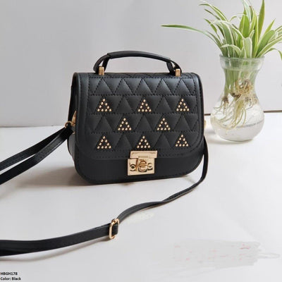 Mini Embroidery Square Hand Bag