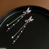 Butterfly Drop Earrings Pair