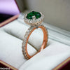 Greenish Round Ring
