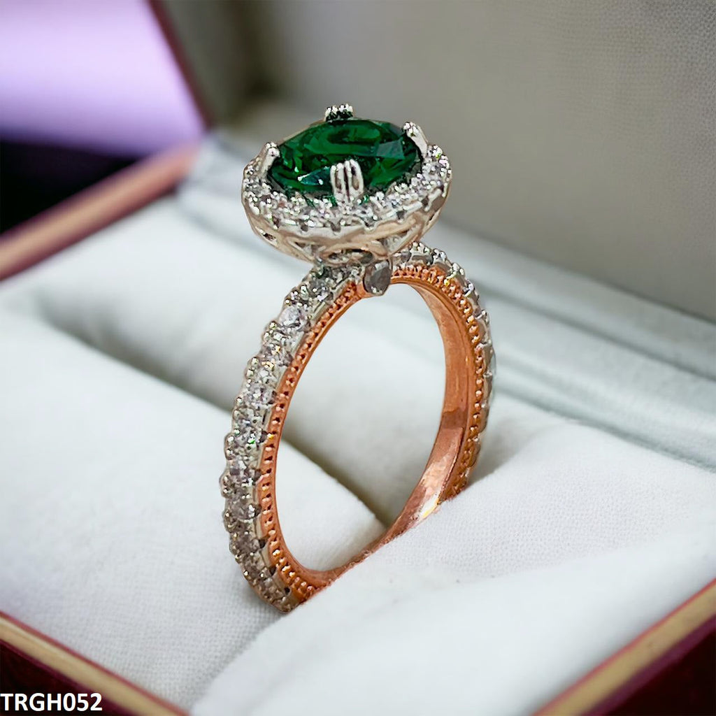 Greenish Round Ring