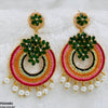 Rainbow Pearl Drop Earrings