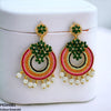 Rainbow Pearl Drop Earrings