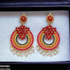 Rainbow Pearl Drop Earrings
