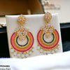 Rainbow Pearl Drop Earrings