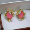 Oval Flower Tops Pair