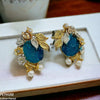 Oval Flower Tops Pair