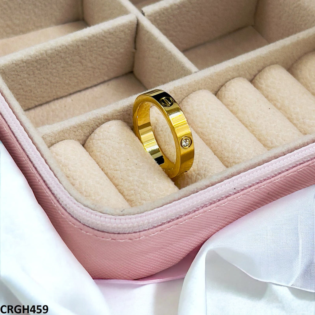 (Minus) Engraved Ring