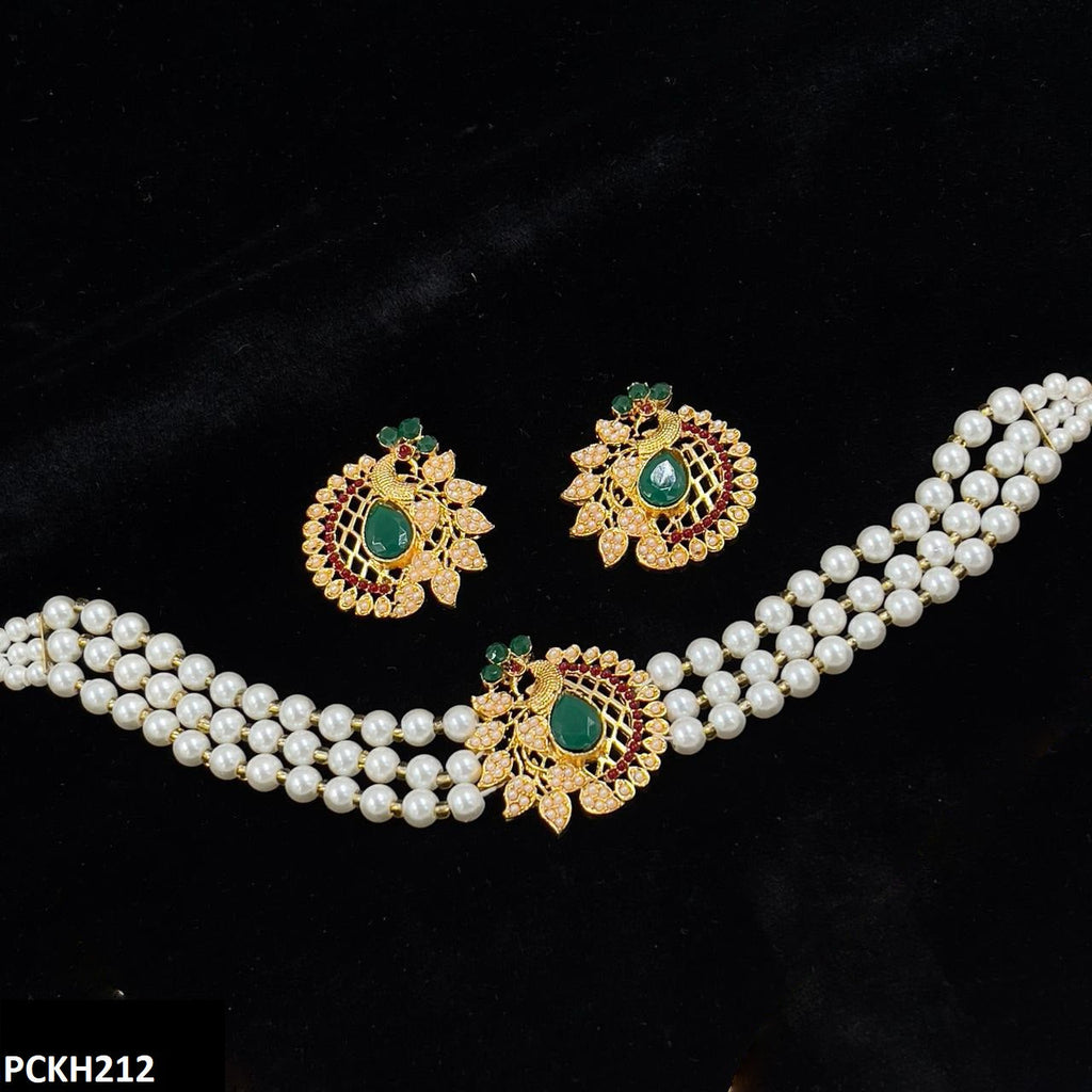 Peacock Choker Set