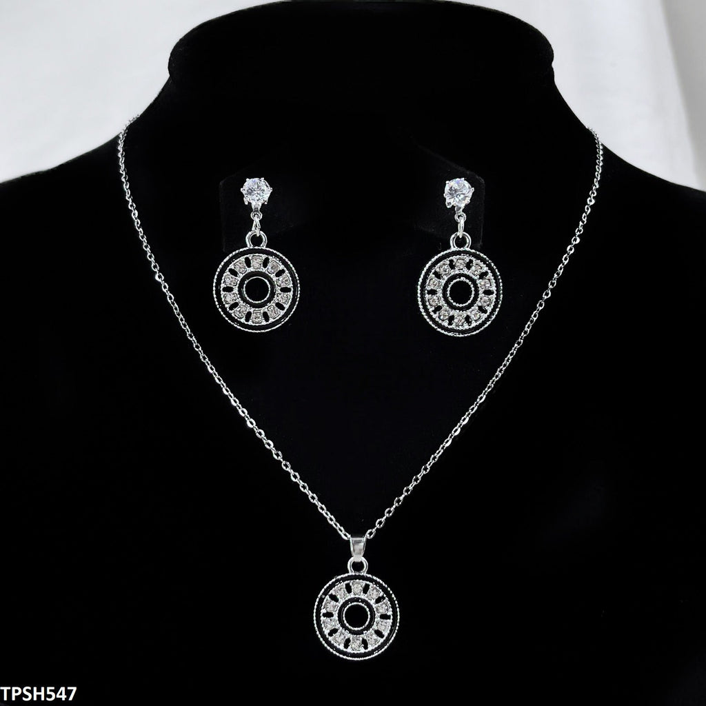 Round/Coin Pendent Set