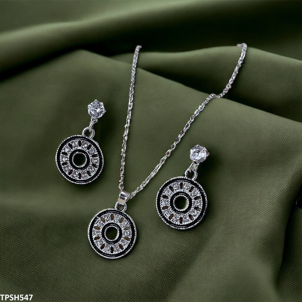 Round/Coin Pendent Set