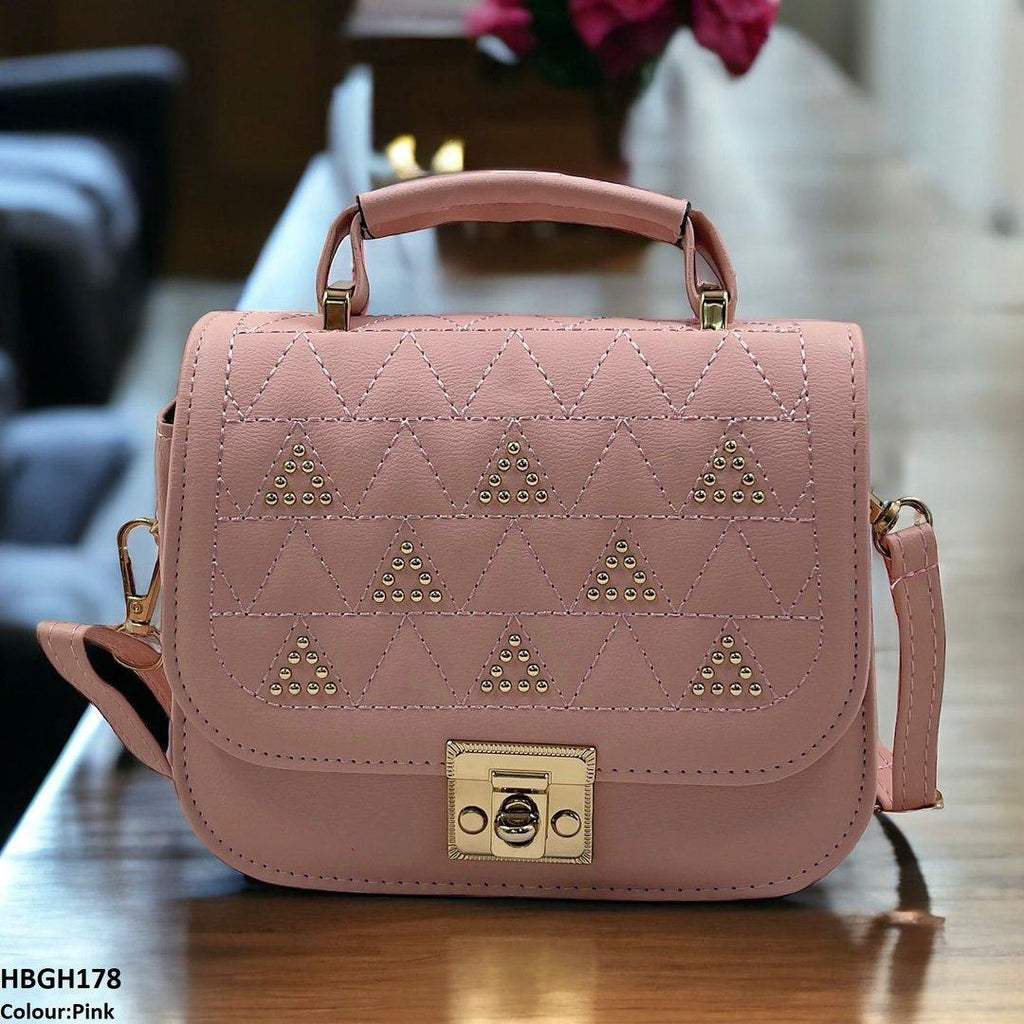 Mini Embroidery Square Hand Bag