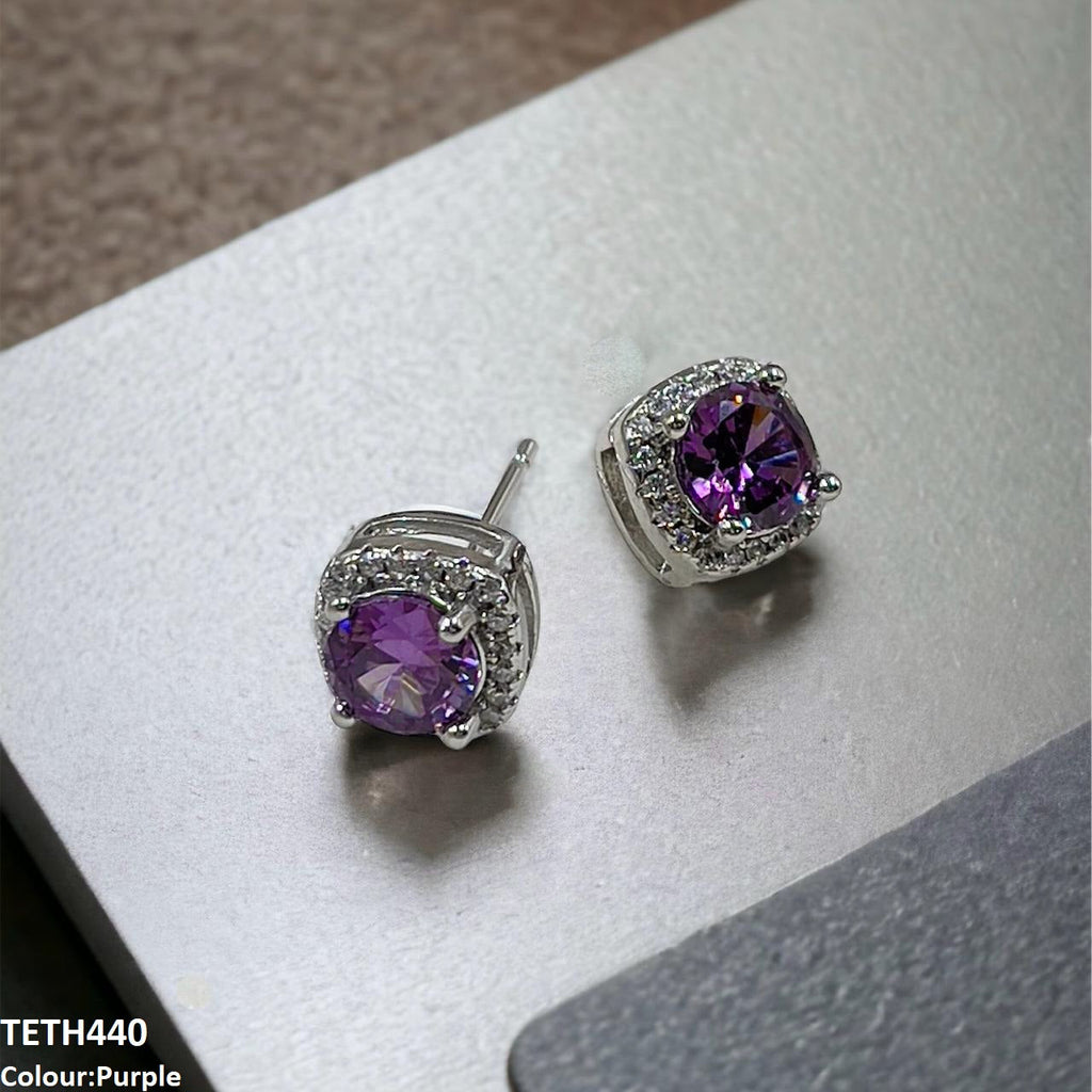 Square Sterling Tops Pair